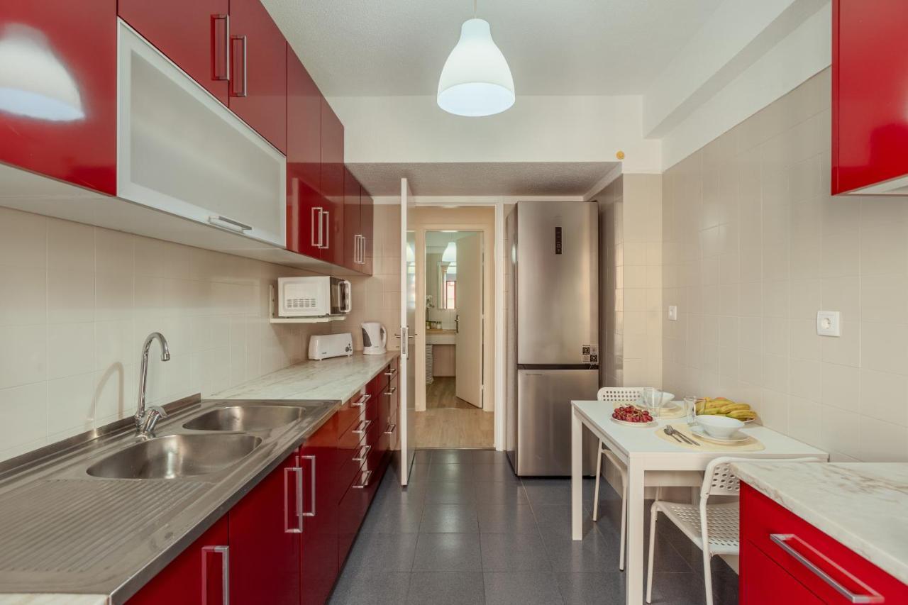 Elegant 3 Bedroom Apt - City Centre - Garage - Metro Lisabona Exterior foto